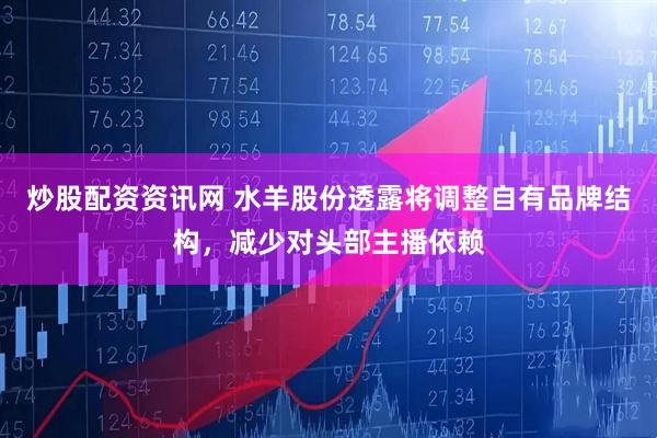 炒股配资资讯网 水羊股份透露将调整自有品牌结构，减少对头部主播依赖