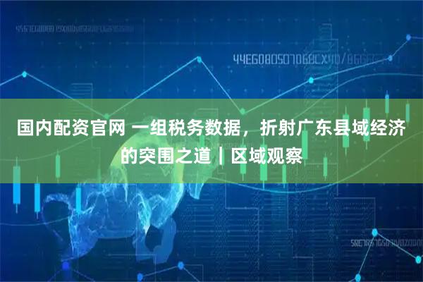 国内配资官网 一组税务数据，折射广东县域经济的突围之道｜区域观察